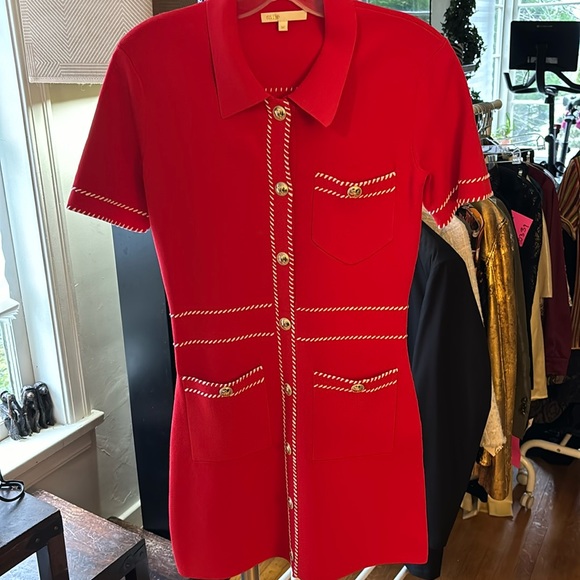 Maje Dresses & Skirts - MAJE Ross Contrast Stitching Size 34